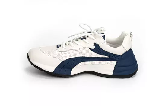 Мужские кроссовки Lifestyle с низким верхом, белый/синий Bian Fumao