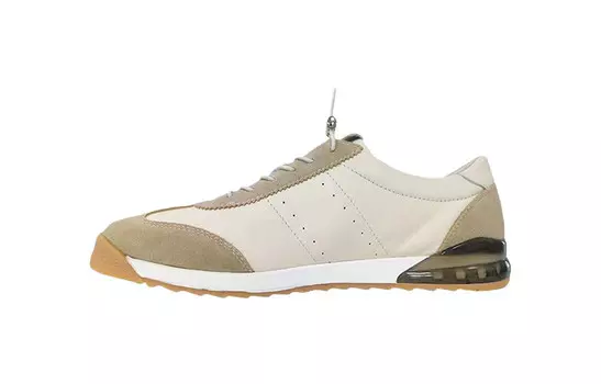 Мужские кроссовки Lifestyle с низким верхом, белый/коричневый Timothy&Co.