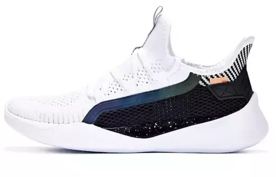 Мужские кроссовки Lifestyle с низким верхом, белый/черный 361°