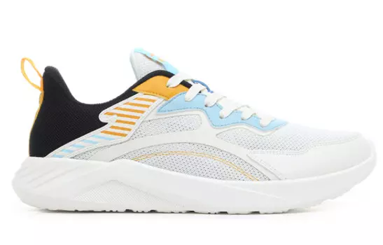 Мужские кроссовки Lifestyle с низким верхом, белый/черный Erke