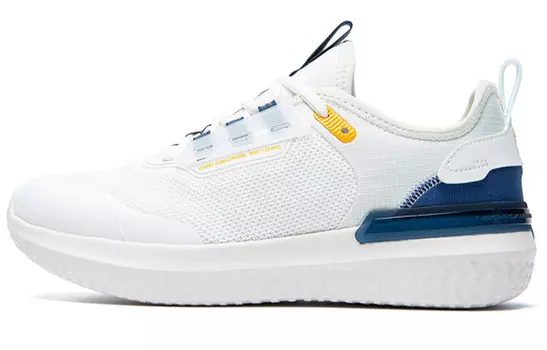 Мужские кроссовки Lifestyle с низким верхом, белый/голубой 361°