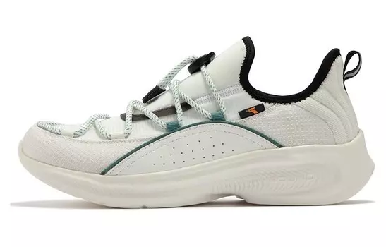 Мужские кроссовки Lifestyle с низким верхом, белый/черный 361°