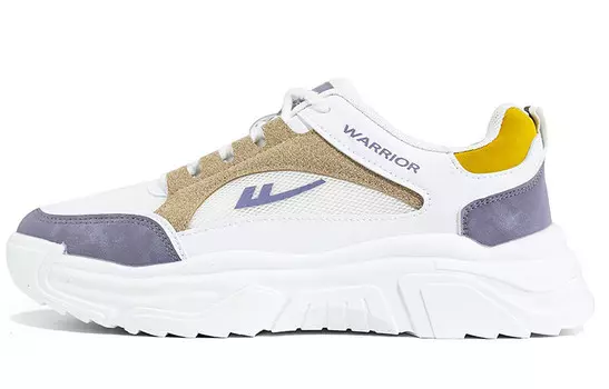 Мужские кроссовки Lifestyle с низким верхом, белый/синий Warrior