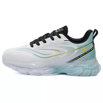 Мужские кроссовки Lifestyle с низким верхом, белый/зеленый Warrior 1927