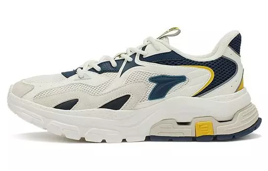 Мужские кроссовки Lifestyle с низким верхом, белый/синий 361°