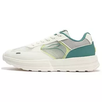 Мужские кроссовки Lifestyle с низким верхом, белый/зеленый 361°