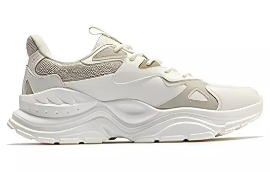 Мужские кроссовки Lifestyle с низким верхом, белый/желтый 361°