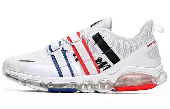 Мужские кроссовки Lifestyle с низким верхом, белый/красный 361°