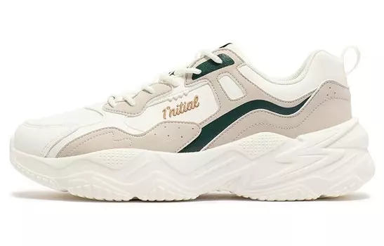 Мужские кроссовки Lifestyle с низким верхом, белый/серый/зеленый 361°