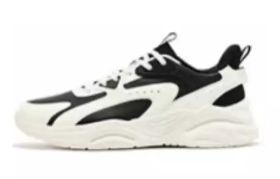 Мужские кроссовки Lifestyle с низким верхом, белый/черный 361°