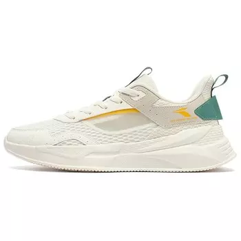 Мужские кроссовки Lifestyle с низким верхом, белый/бежевый/зеленый 361°