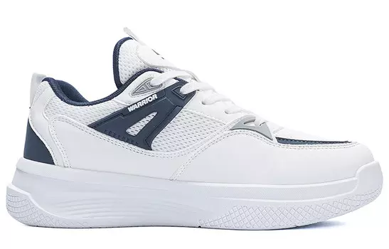 Мужские кроссовки Lifestyle с низким верхом, белый/синий Warrior 1927