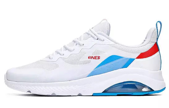 Мужские кроссовки Lifestyle с низким верхом, белый/синий 361°