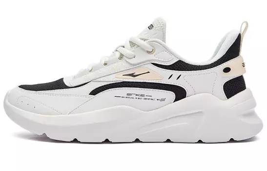 Мужские кроссовки Lifestyle с низким верхом, белый/черный Erke