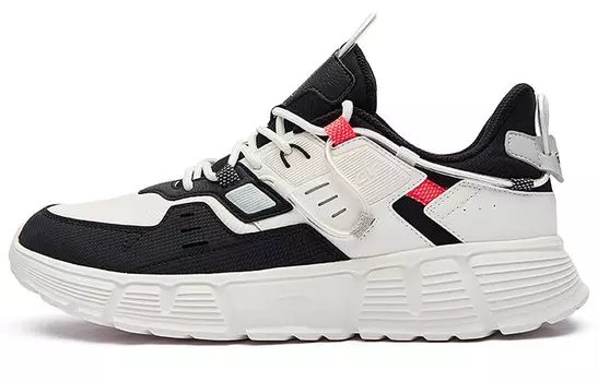 Мужские кроссовки Lifestyle с низким верхом, белый/черный Erke