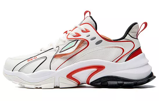 Мужские кроссовки Lifestyle с низким верхом, белый/красный 361°