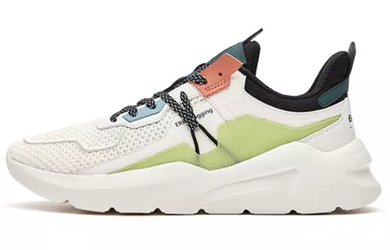 Мужские кроссовки Lifestyle с низким верхом, белый/черный Erke