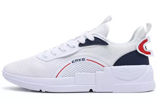 Мужские кроссовки Lifestyle с низким верхом, белый/красный Erke