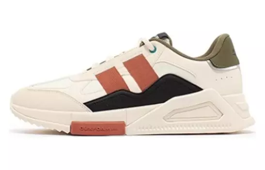 Мужские кроссовки Lifestyle с низким верхом бежевого/черного цвета 361°