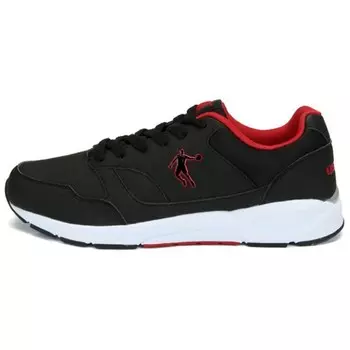 Мужские кроссовки Lifestyle с низким верхом черного/красного цвета Qiaodan