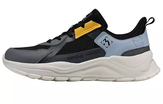 Мужские кроссовки Lifestyle с низким верхом черного/серого цвета 361°