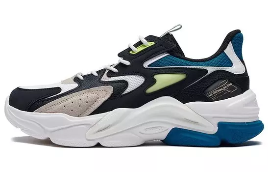 Мужские кроссовки Lifestyle с низким верхом черного/белого/синего цвета 361°