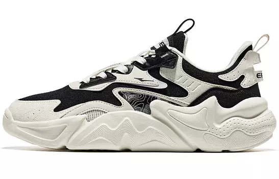 Мужские кроссовки Lifestyle с низким верхом черного/серого цвета Erke