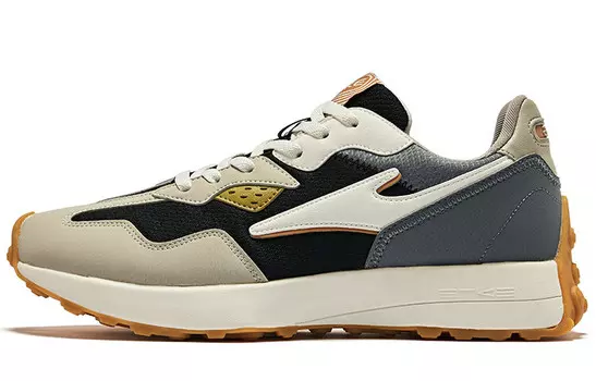 Мужские кроссовки Lifestyle с низким верхом, цвет перец/черный Erke