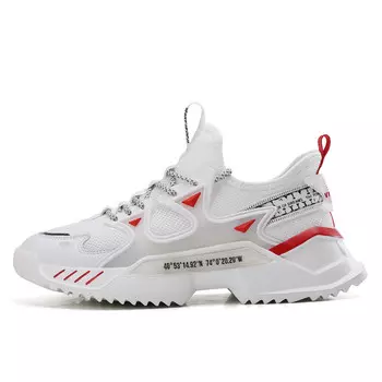 Мужские кроссовки Lifestyle с низким верхом, цвет красный/серый Vidory Angel