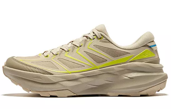 Мужские кроссовки Lifestyle с низким верхом цвета лен, серый, светло-копченый кофе Erke