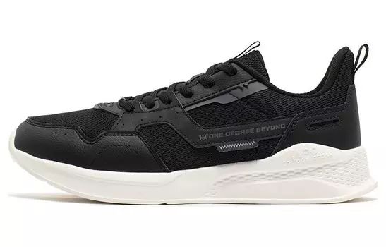 Мужские кроссовки Lifestyle с низким верхом цвета обсидиан черный/дымчато-серый 361°