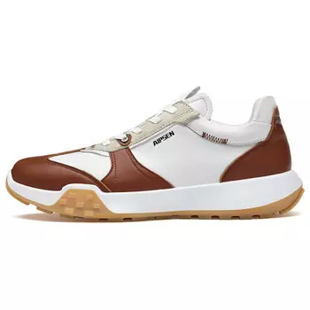 Мужские кроссовки Lifestyle с низким верхом, коричневого цвета Aipsen