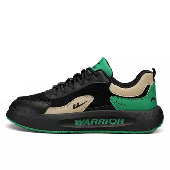 Мужские кроссовки Lifestyle с низким верхом, коричневого цвета Warrior