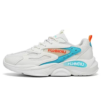 Мужские кроссовки Lifestyle с низким верхом, оранжевого цвета Huanqiu