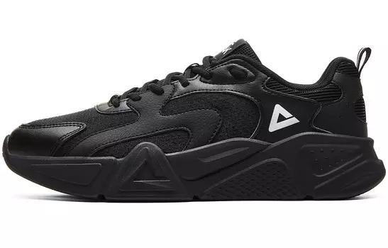 Мужские кроссовки Lifestyle с низким верхом, полностью черный Peak