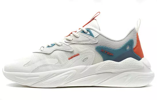 Мужские кроссовки Lifestyle с низким верхом Sail белого/светло-серого цвета Xtep