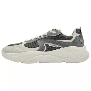 Мужские кроссовки Lifestyle с низким верхом Shark Grey/Ancient Porcelain White Qiaodan