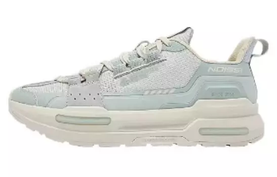 Мужские кроссовки Lifestyle с низким верхом, светло-голубого цвета Qiaodan