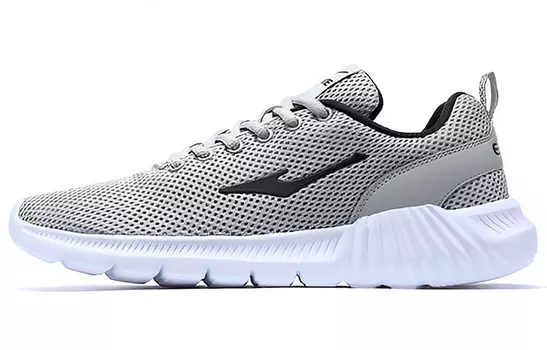 Мужские кроссовки Lifestyle с низким верхом, светло-серый Erke