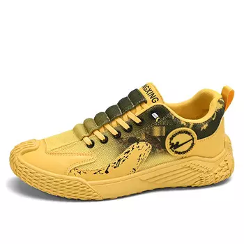 Мужские кроссовки Lifestyle с низким верхом, темно-зеленого цвета Binary