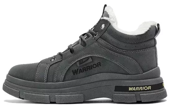 Мужские кроссовки Lifestyle, серый, средней высоты Warrior