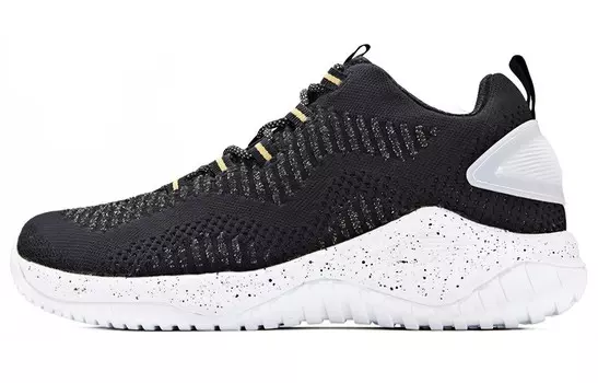 Мужские кроссовки Lifestyle средней высоты черного/белого цвета 361°