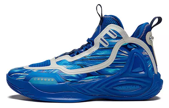 Мужские кроссовки Lifestyle средней высоты, синий/белый 361°