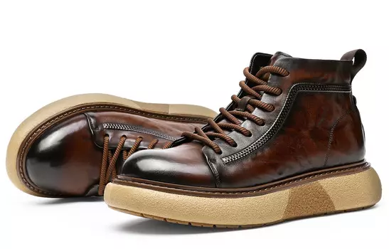 Мужские кроссовки Lifestyle, средняя высота, коричневый Dolcara