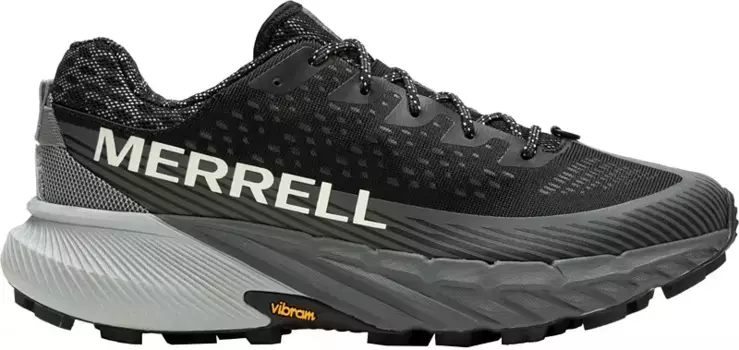 Мужские кроссовки Merrell Agility Peak 5 для трейлраннинга, цвет Black/Granite