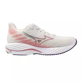 Мужские кроссовки Mizuno Wave Rider 28(W), белый/розовый