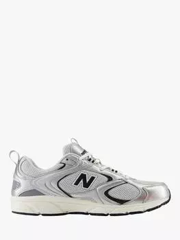 Мужские кроссовки на шнуровке 408 New Balance, цвет Grey/Silver