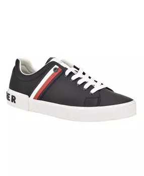 Мужские кроссовки на шнуровке ramus stripe Tommy Hilfiger, черный