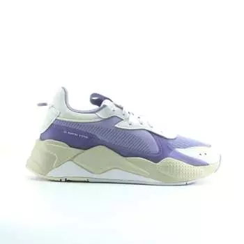 Мужские кроссовки на шнуровке Rs X tech фиолетово-белые из текстиля 369329 05 Puma, фиолетовый