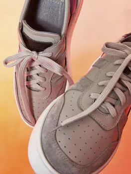 Мужские кроссовки на шнуровке с цветными блоками LCW Steps